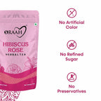 Oraah Hibiscus Rose Herbal Tea