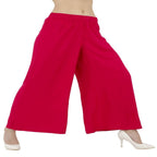 Lagi Women's Pink Solid Palazzo (PLZ03G)