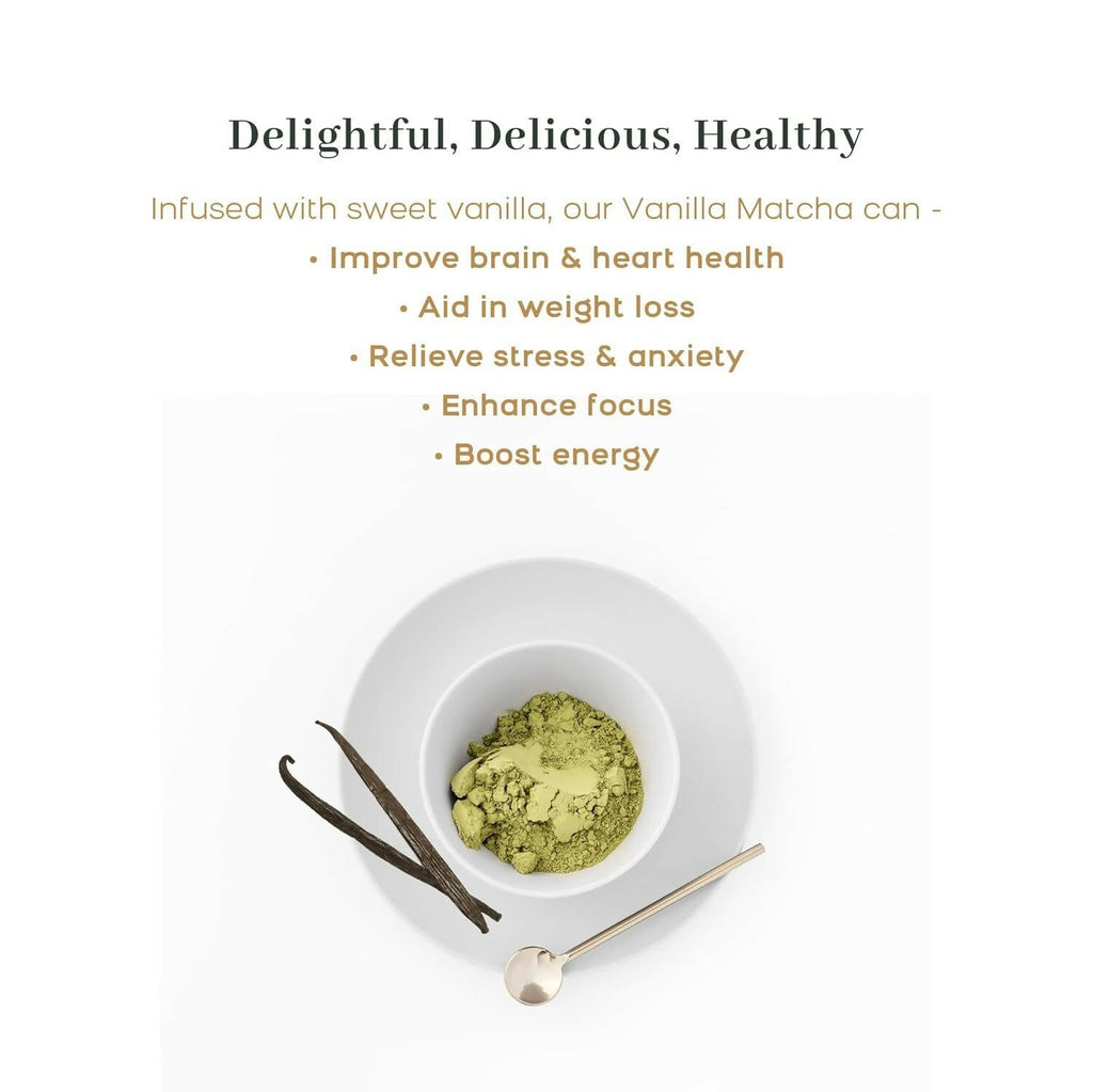 McLeod Russel 1869 Vanilla Matcha - 100% Pure Japanese Matcha Green Tea - Distacart