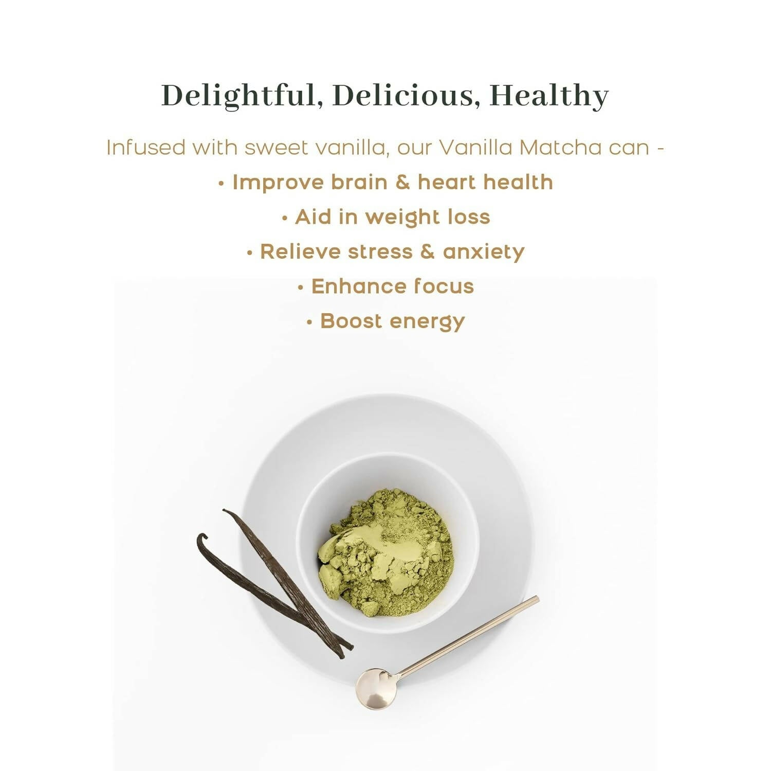 McLeod Russel 1869 Vanilla Matcha - 100% Pure Japanese Matcha Green Tea - Distacart