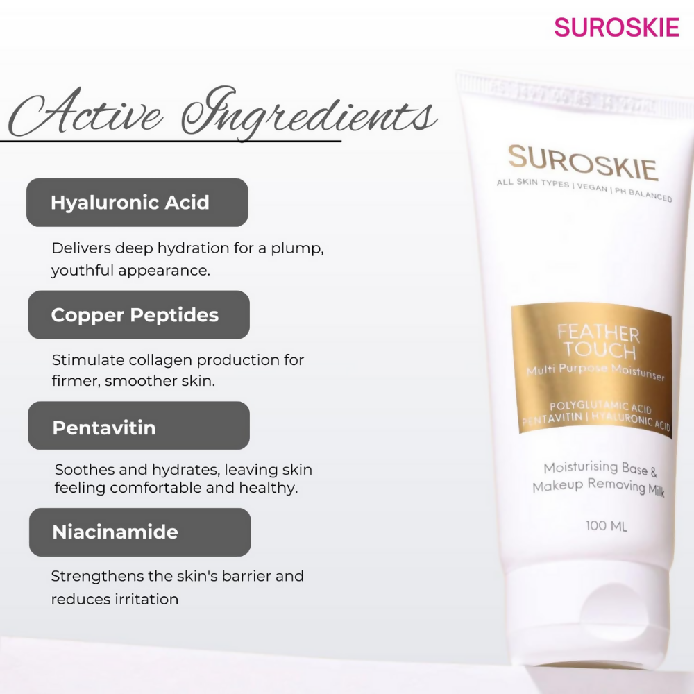 SUROSKIE Feather Touch Multi-Purpose Moisturizer - Distacart