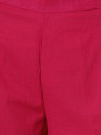 Women Republic Pink Cotton Embellished Kurta Set - Distacart