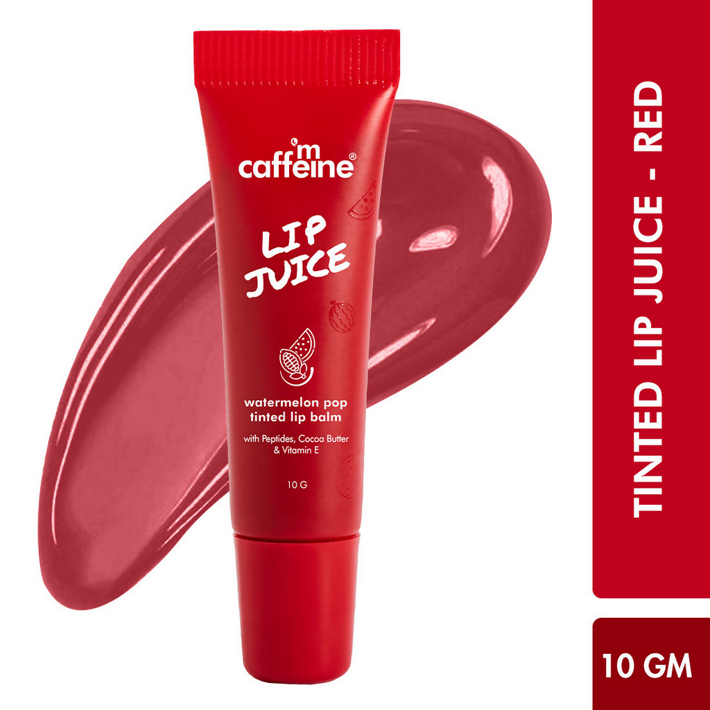 mCaffeine Lip Juice Tinted Lip Balm - Watermelon Pop