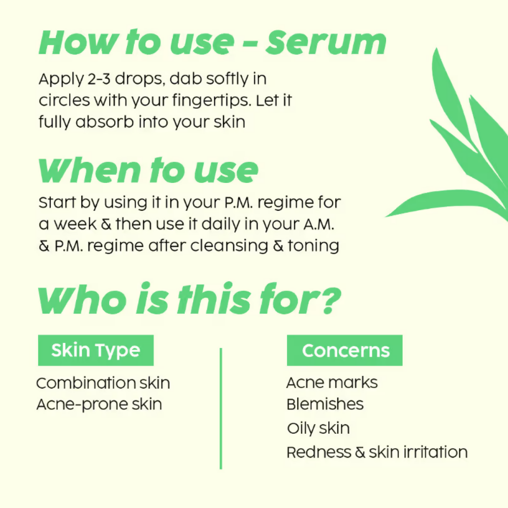PLIX The Plant Fix 0.1% Salicylic Acid Mattifying Sunscreen SPF50+ PA+++ & Niacinamde Serum
