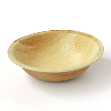 Eco Friendly Areca Leaf 4" Round Bowl