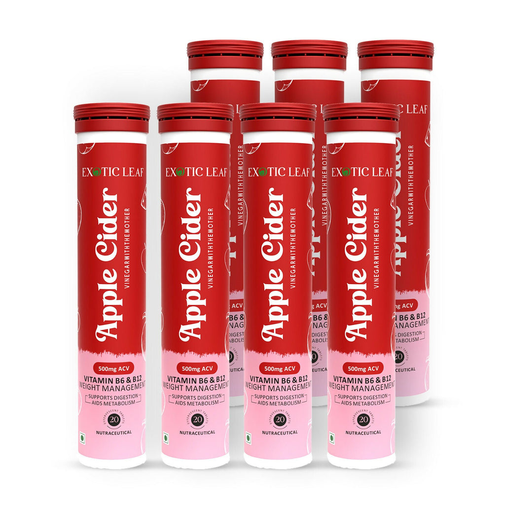 Exotic Leaf Apple Cider Vinegar Tablets - Distacart