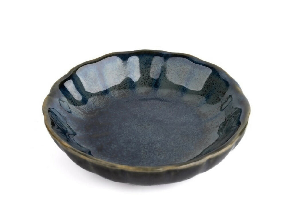 Simply Soho Ocean Crest Snack Plate- set of 6