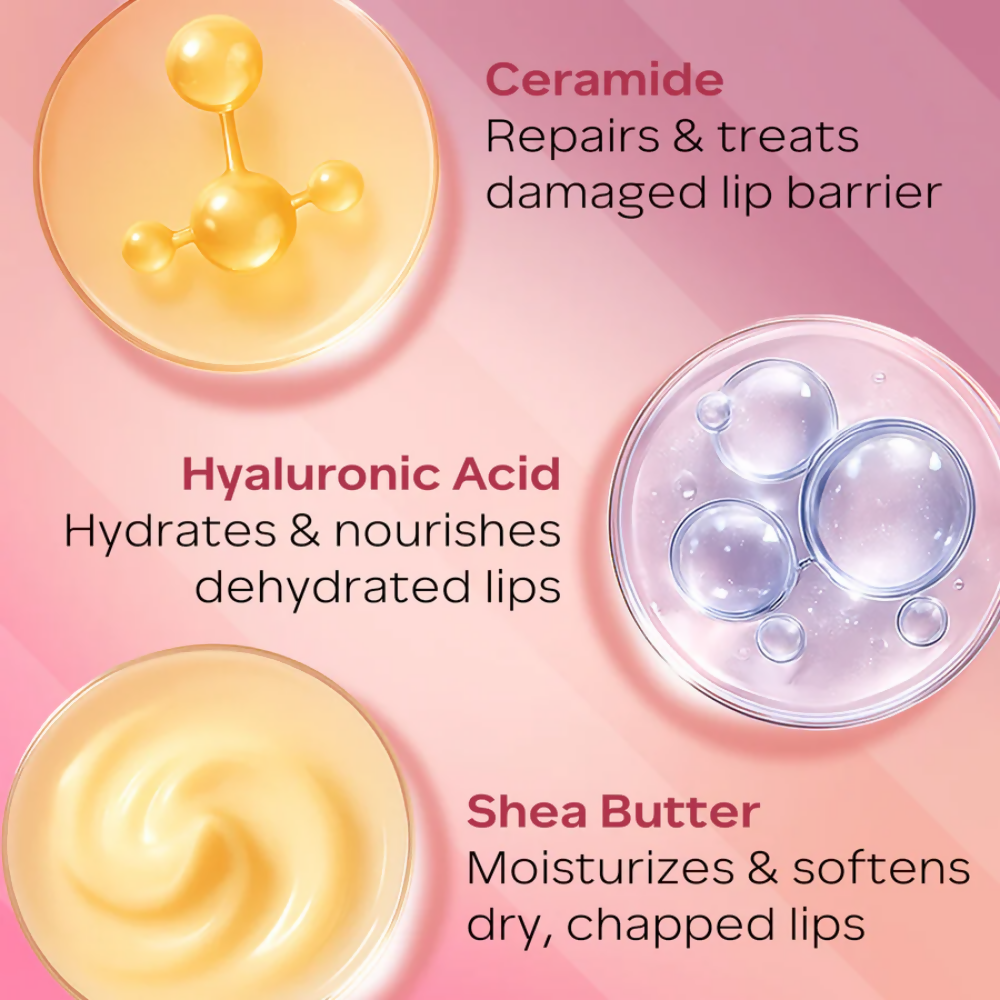 Faces Canada Ceramide Care Lip Balm - Rose Candy 02 - Distacart