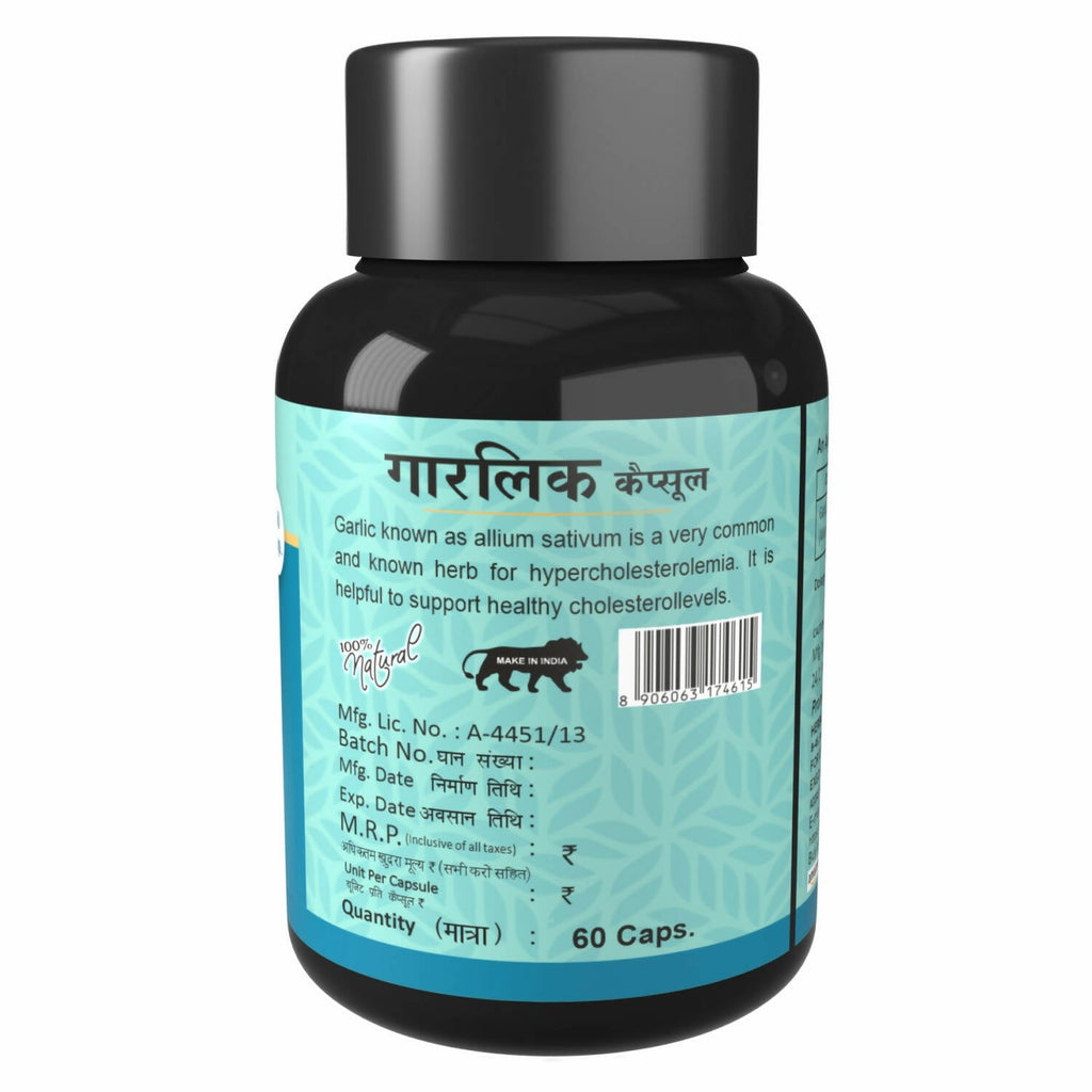 Herbal Canada Garlic Capsules - Distacart