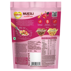 Saffola Muesli Fruit & Nut Berry Crunch with Flavour Pops - Distacart