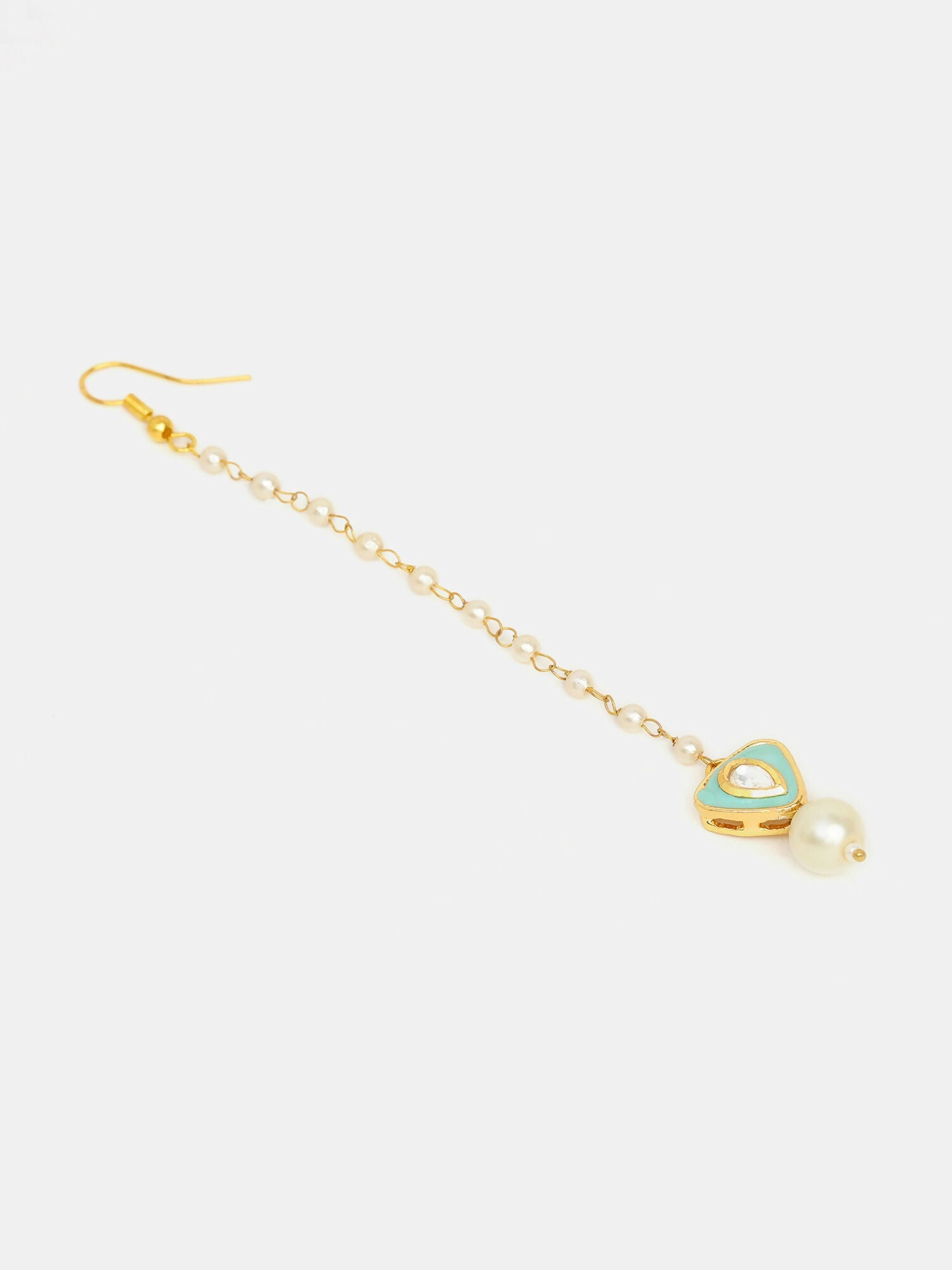 Ruby Raang Saanjh Pearl Tikka Set - Distacart