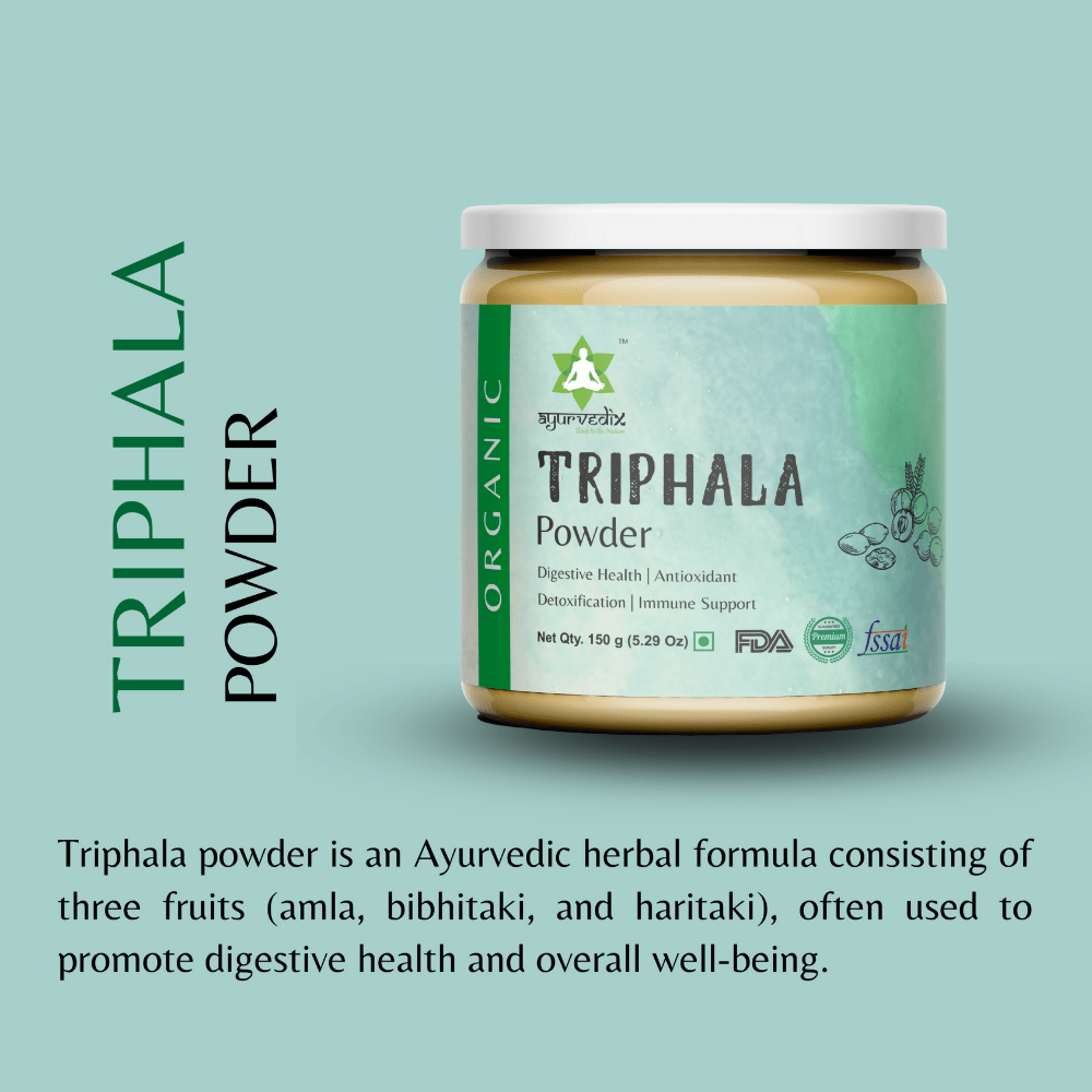 Ayurvedix Organic Triphala Powder - Distacart