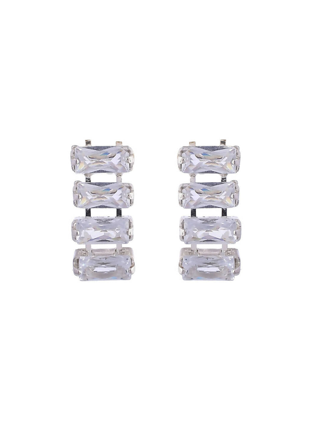 VOJ Women Silver Color stainless steel Jewellery Set - Distacart