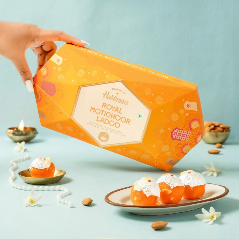 Haldiram's Royal Moti Choor Ladoo - Distacart