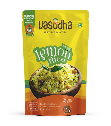 Vasudha Nurtured By Nature Lemon Rice