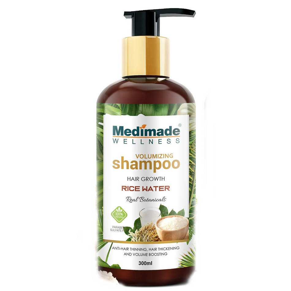 Medimade Wellness Volumizing Hair Growth Rice Water Shampoo