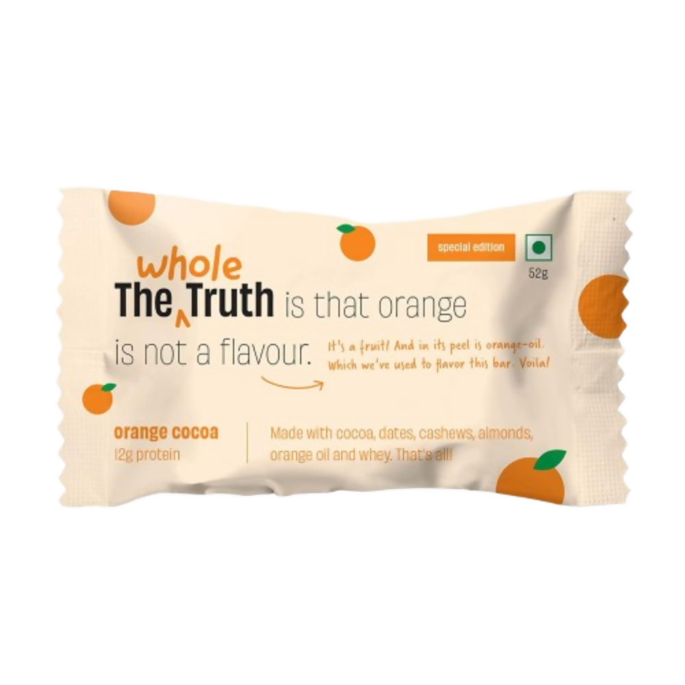 The Whole Truth Protein Bars - Orange Cocoa - Distacart