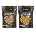 Zoff Premium Salted Pista & Roasted Walnuts Combo