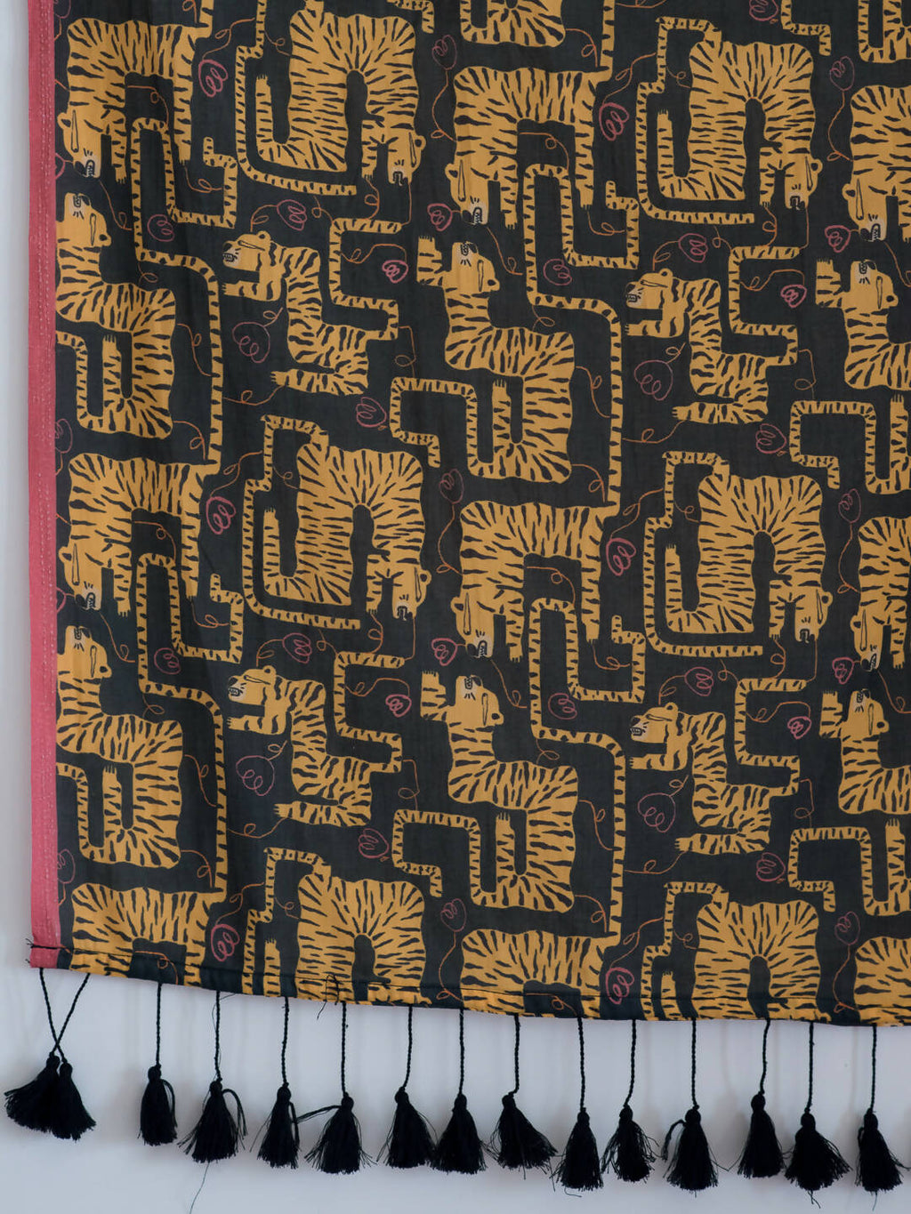 Suta Multi Color Abstract Pure Cotton Saree - Distacart