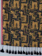 Suta Multi Color Abstract Pure Cotton Saree - Distacart