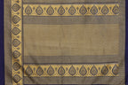 Vamika Navy Blue Printed Art Silk Saree