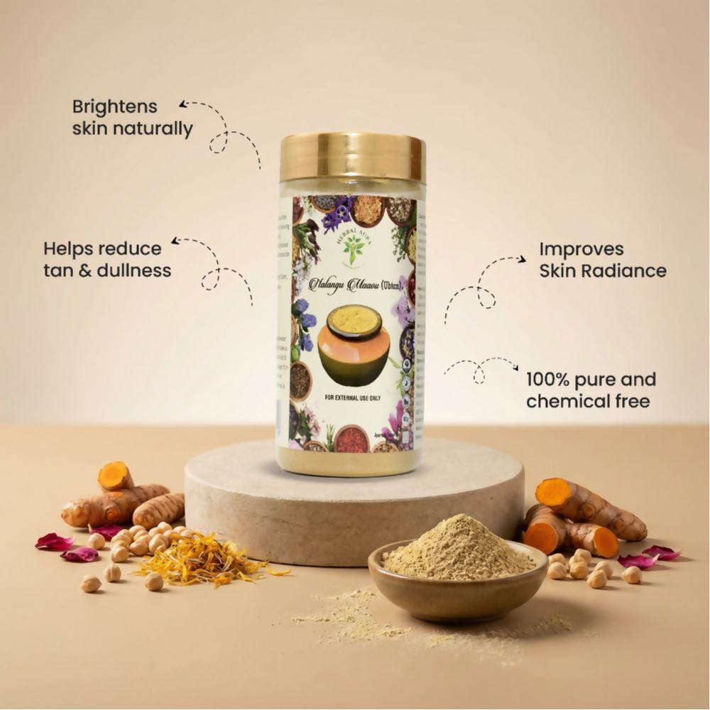 Herbal Aura Nalangumaavu {Ubtan} Powder - Distacart