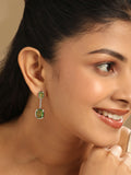 Nuyug Green Luxe Cascades Anti Tarnish Earrings - Distacart