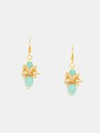 Ruby Raang Traditional Green Drop Maang Tikka And Earrings - Distacart