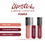 Love Earth Liquid Mousse Matte Lipstick - Pinks