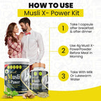 Divya Shree Musli X-Power Capsule, Powder Combo - Distacart