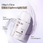 Olay 7in1 Gel Moisturizer with Niacinamide, Vitamin C, Collagen Peptide - Distacart