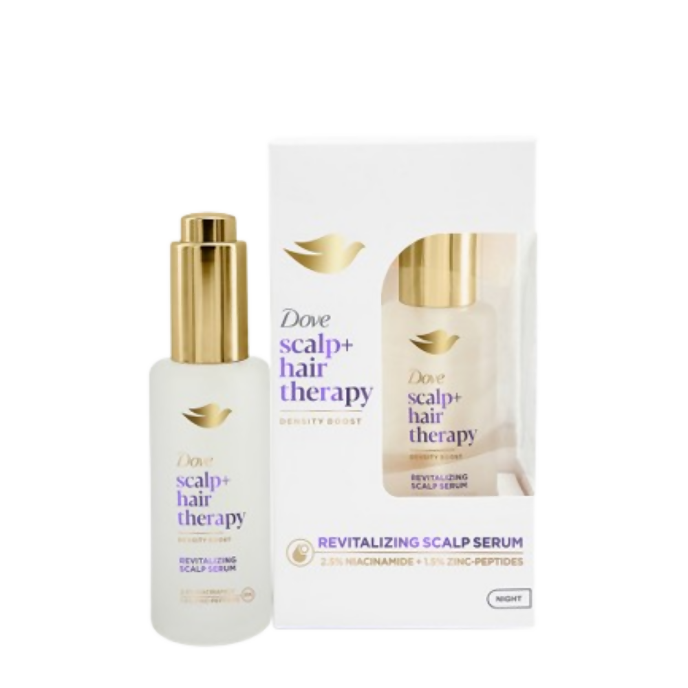 Dove Scalp + Hair Therapy Revitalizing Serum + Sulphate Free Shampoo & Conditioner Combo