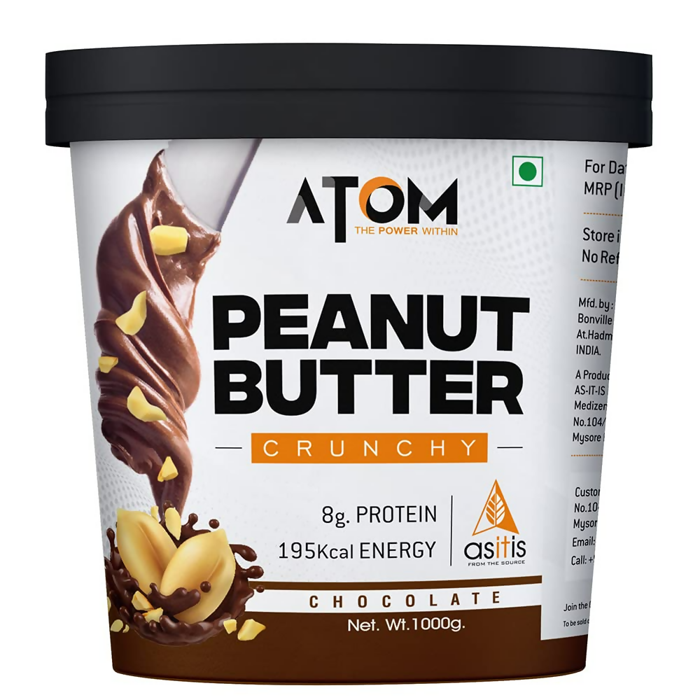As-It-Is Nutrition Atom Chocolate Peanut Butter Creamy - Distacart