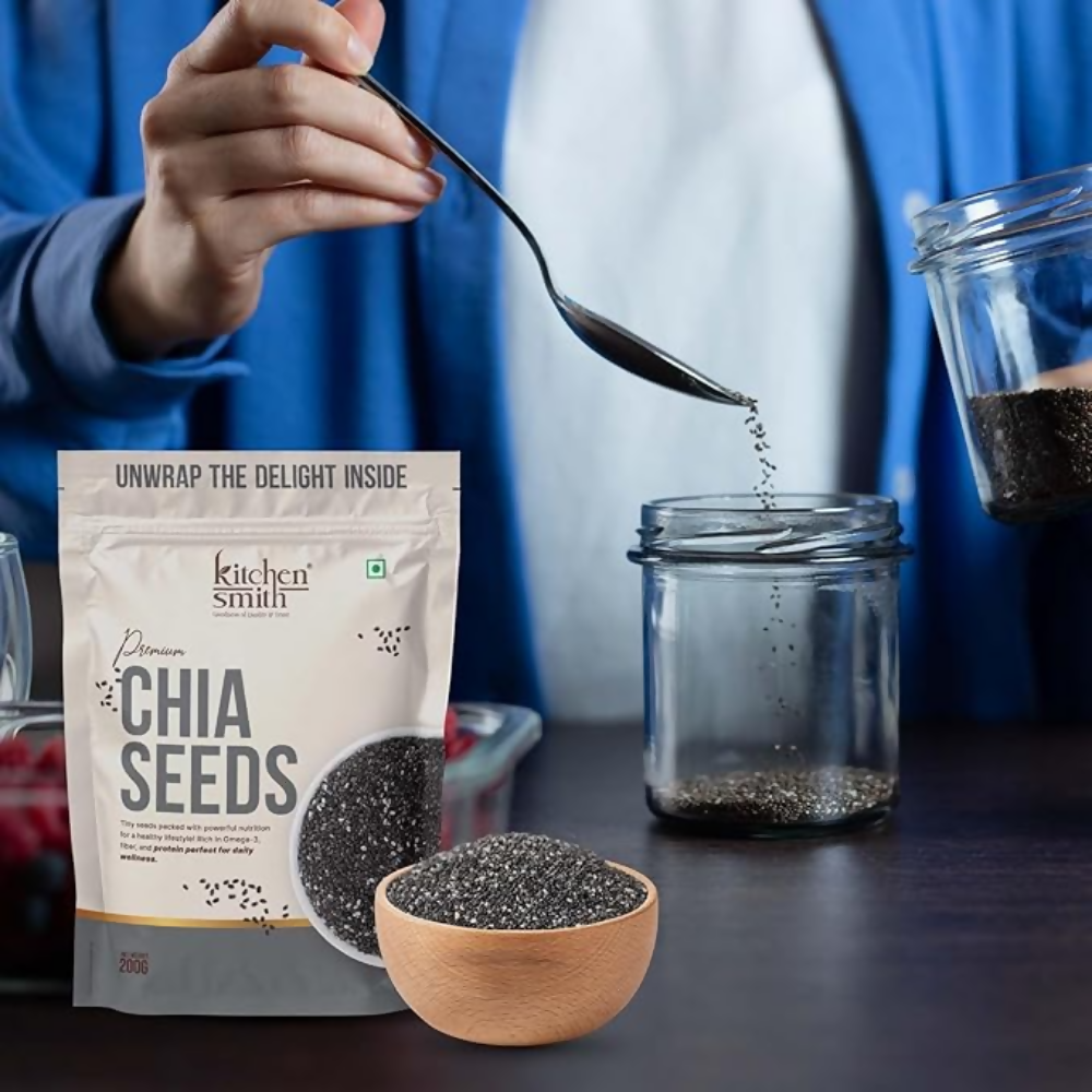 Kitchen Smith Premium Chia Seeds - Distacart