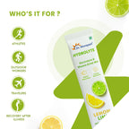 Dr. Morepen Hydrolyte Electrolyte & Vitamin Drink Mix - Lemon Lime - Distacart