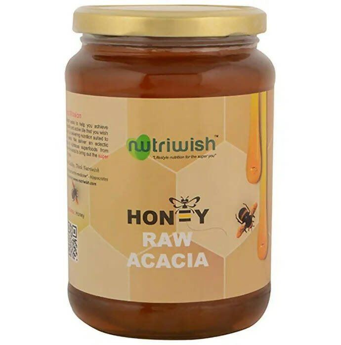 Nutriwish 100% Pure Organic Honey Raw Acacia