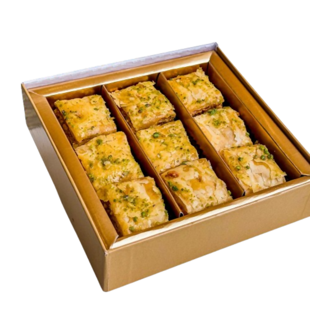 Gwalia Sweets Pistachio Square Baklawa - Distacart