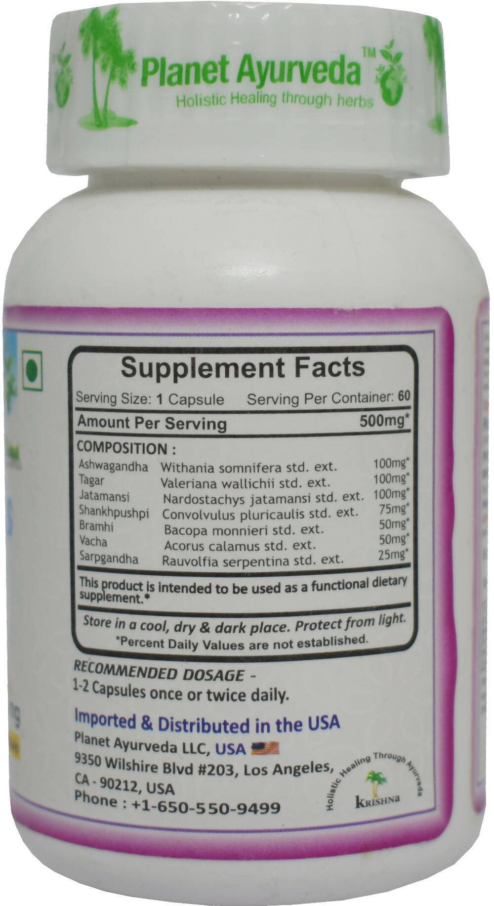 Planet Ayurveda Sleep Naturals - Distacart