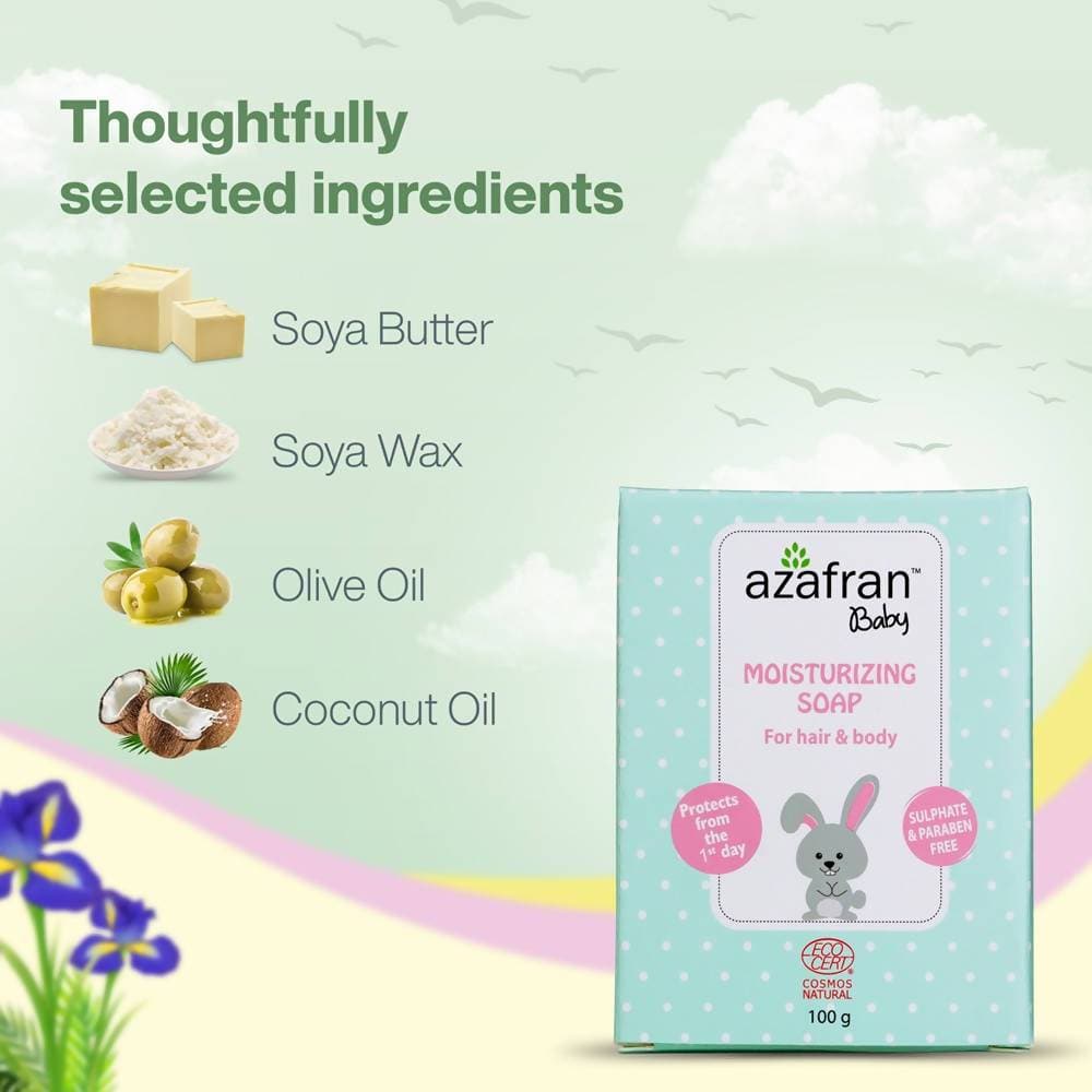 Azafran Baby Moisturizing Soap