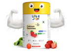 Little Joys Calcium & Vitamin D Gummies For Kids (2+ years) With Strawberry Flavour - Distacart