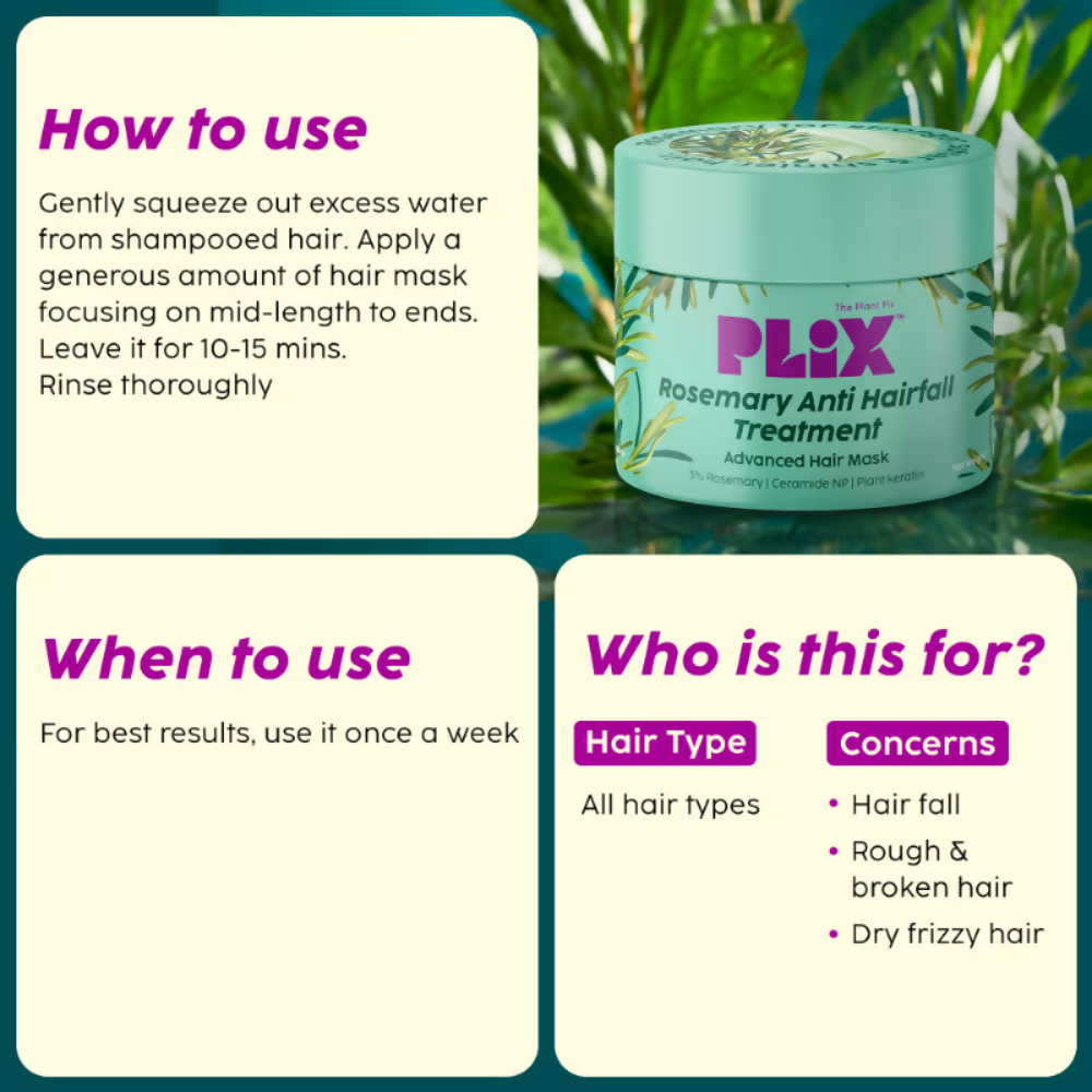 PLIX The Plant Fix Rosemary Advanced Hair Kit