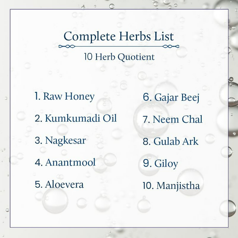 Blue Nectar Kumkumadi Brightening Face Wash