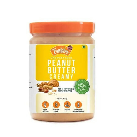 Truefarm Organic Peanut Butter Creamy-Unsweetened