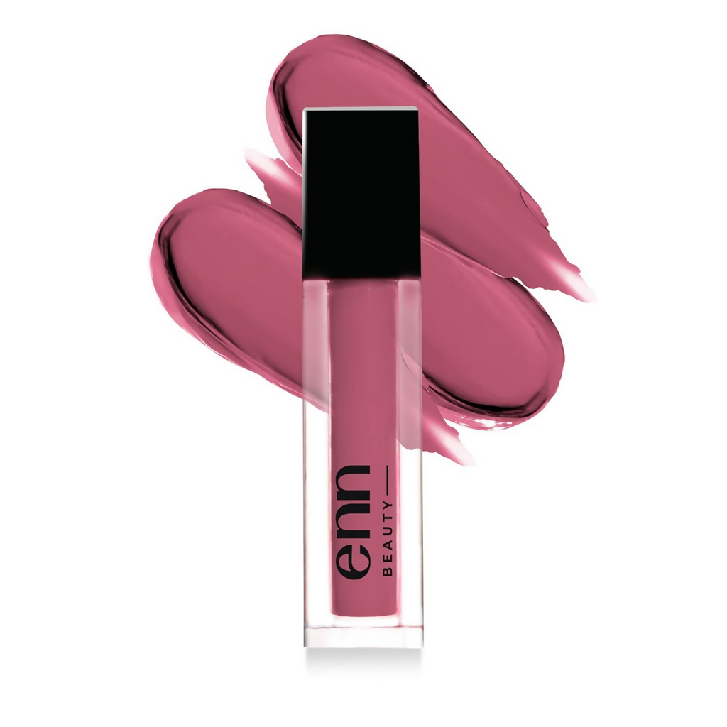 Enn Semi Matte Red Liquid Lipstick - Berry Vodka