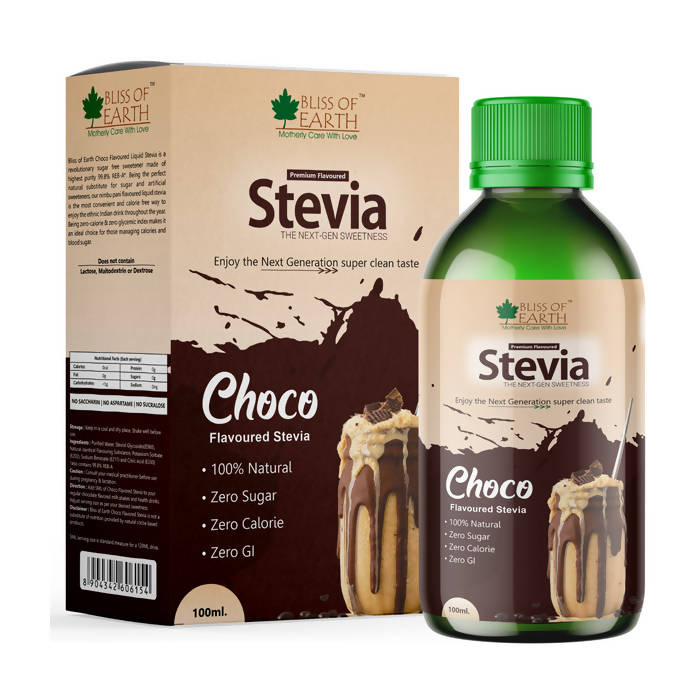 Bliss of Earth Flavour Liquid Stevia - Distacart