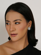 stone stud (white) - Ruby Raang - Distacart
