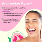 PLIX The Plant Fix Under-Eye Gel and SPF 50+ Guava Glow Sunscreen Combo