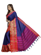 Vamika Banarasi Silk Royal Blue Weaving Saree