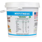 Myfitness All Natural Unsweetened Peanut Butter Crunchy - Distacart