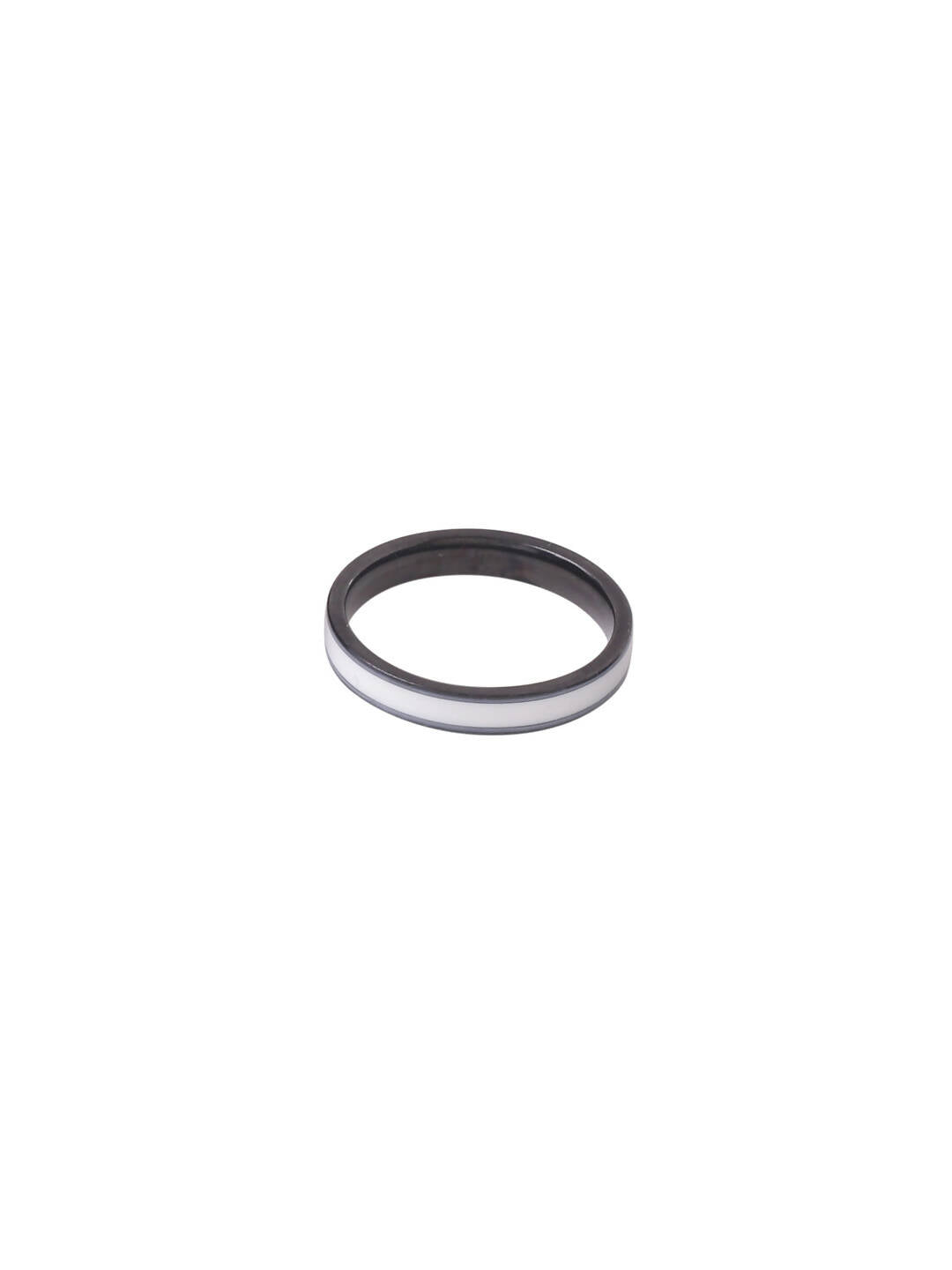 NVR Men's Silver Metal Ring - Distacart